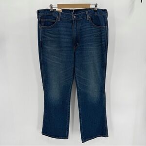 Levi's Jeans Mens 40x30 Dark Blue 537 Western Bootcut Stretch Denim Cowboy NWT